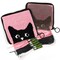 Pre Printed Needlepoint Wallet Kit for Kids Embroidery Arts and Crafts Set Cross Stitch Sewing Kit (Cat)